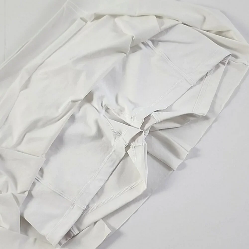 Lululemon Lost In Pace Skort Skirt White Flowy Lightweight Size 10 Regular - Picture 11 of 15